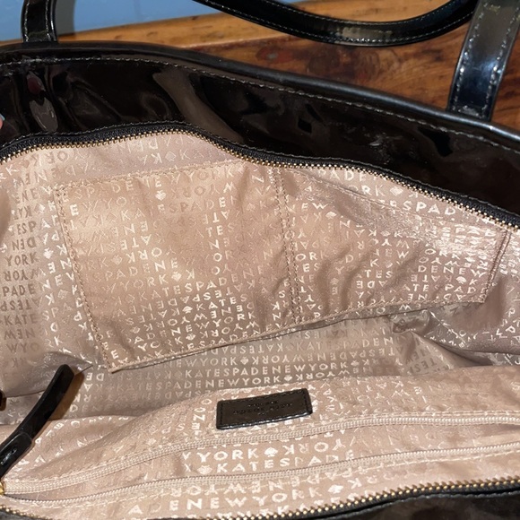 Kate Spade Patent Leather Medium Size Tote Bag - Picture 12 of 12